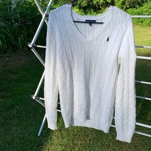 White Ralph Lauren XL women’s sweater